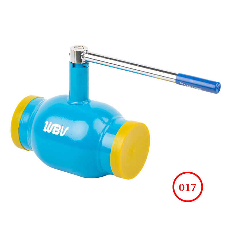 Q61HF-20K CF8 fully welded reduced diameter ball valve with movable handle KIS standard