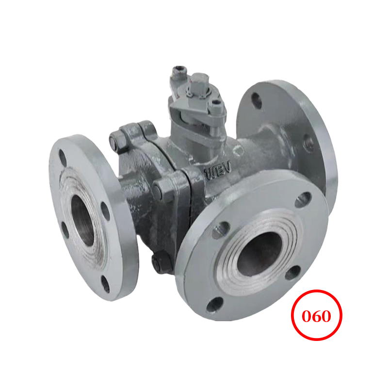 Cast steel handle tee ball valve Q44F/Q45F-20C