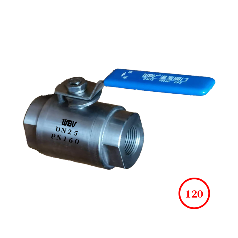 Two piece stainless steel high-pressure ball valve 2PC high-pressure ball valve Q11F-300/900LB stainless steel