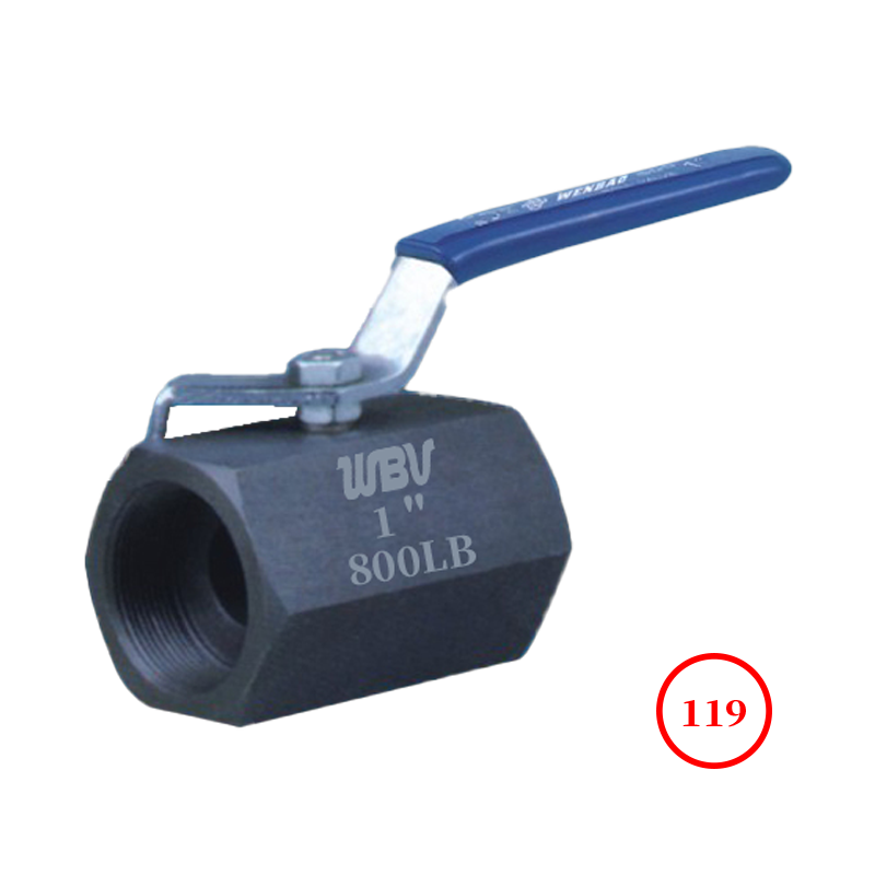 One piece forged steel high-pressure ball valve 1PC high-pressure ball valve Q11F-300/900LB A105