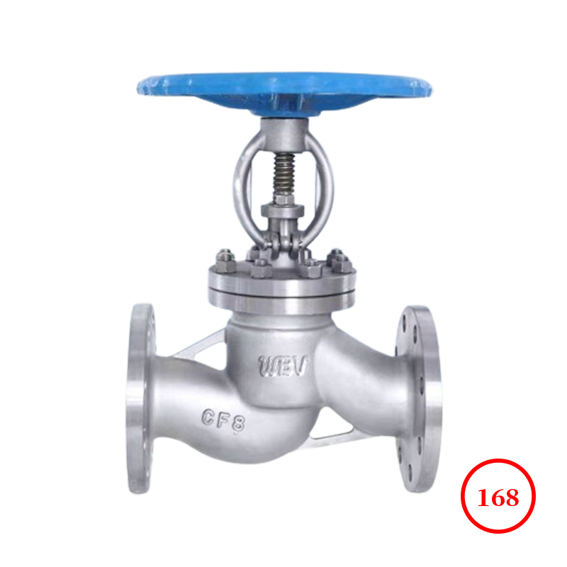 國標(biāo)不銹鋼法蘭截止閥 GB s.s flange globe valve J41W-10/16