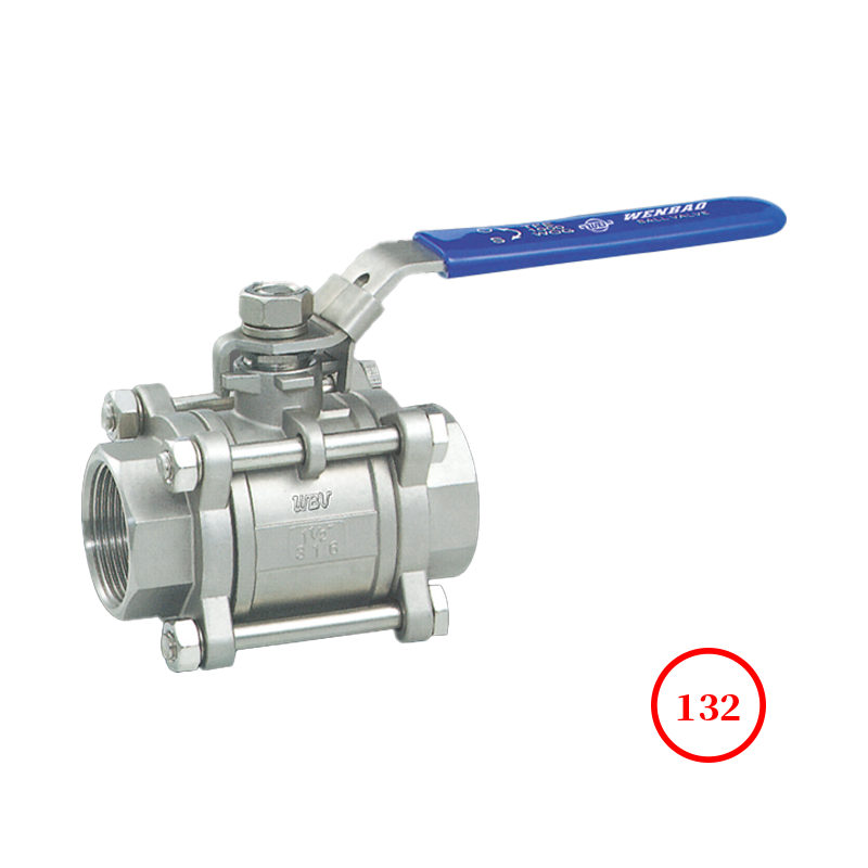 National standard three piece ball valve GB 3PC ball valve Q11F-40/160