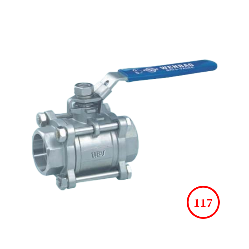 國標(biāo)三片式承插焊球閥 GB 3PC SW ball valve Q11F-16/40