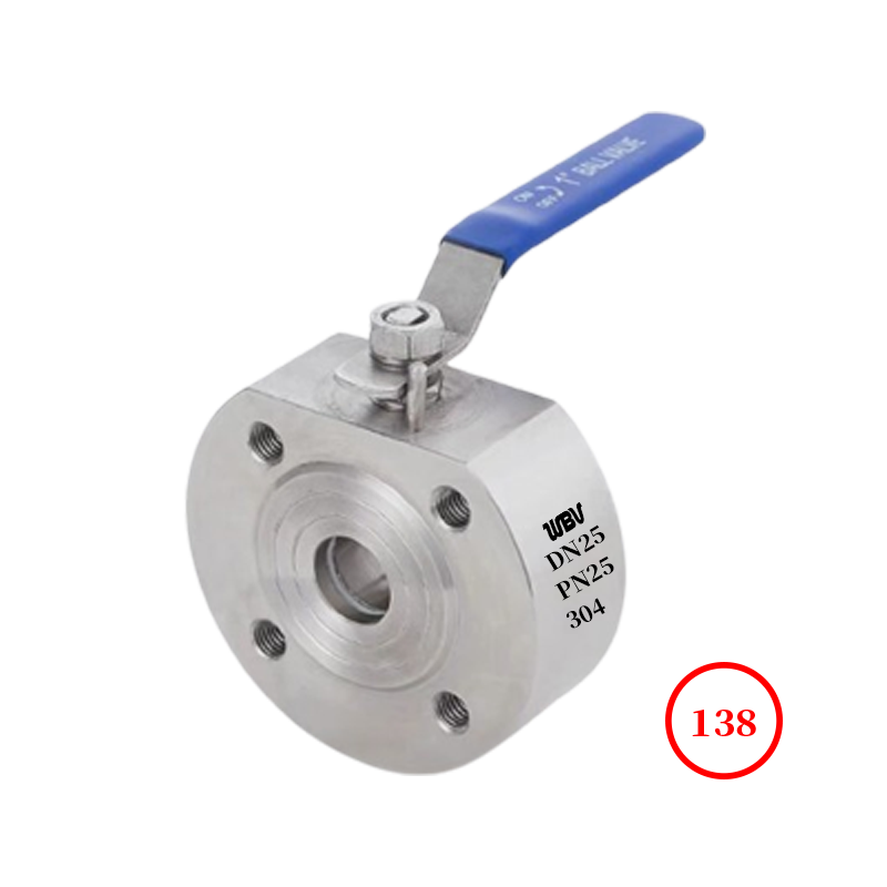 Forged wafer thin ball valve Q71F-25