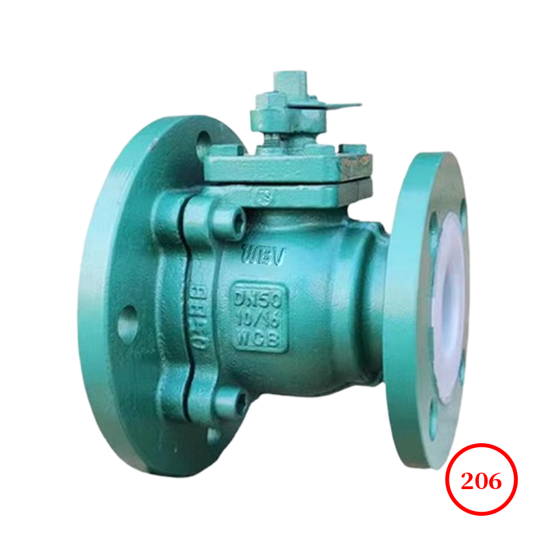 Discharge ball valve FQ41F46-10