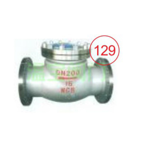 H44H-25C cast steel flange swing check valve standard medium size