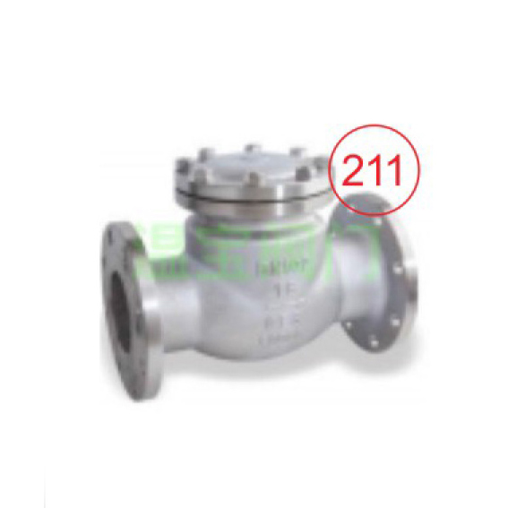 Flange swing check valve H44W-16P medium