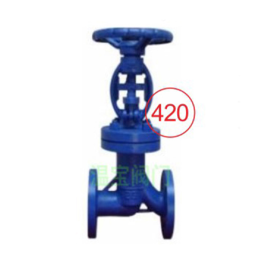 National standard corrugated pipe globe valve WJ41H WCB